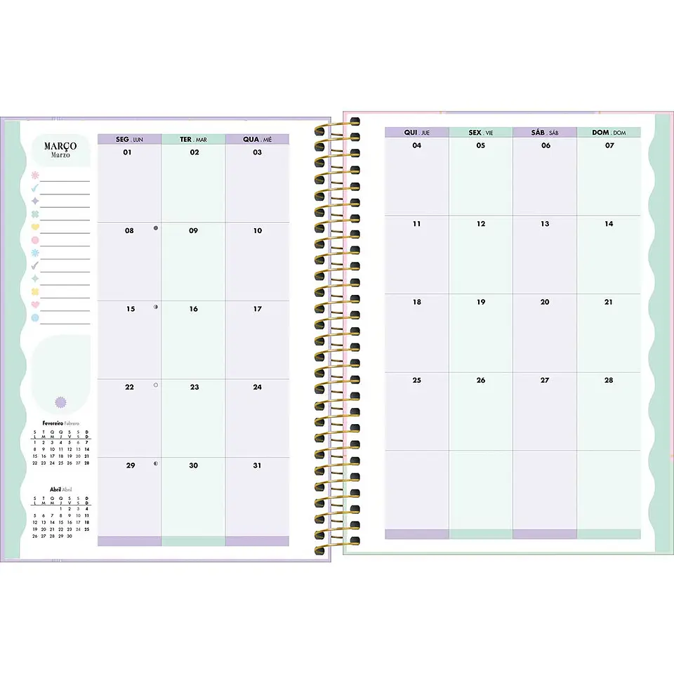 AGENDA / PLANNER 2027 HAPPY M7 - TILIBRA 16