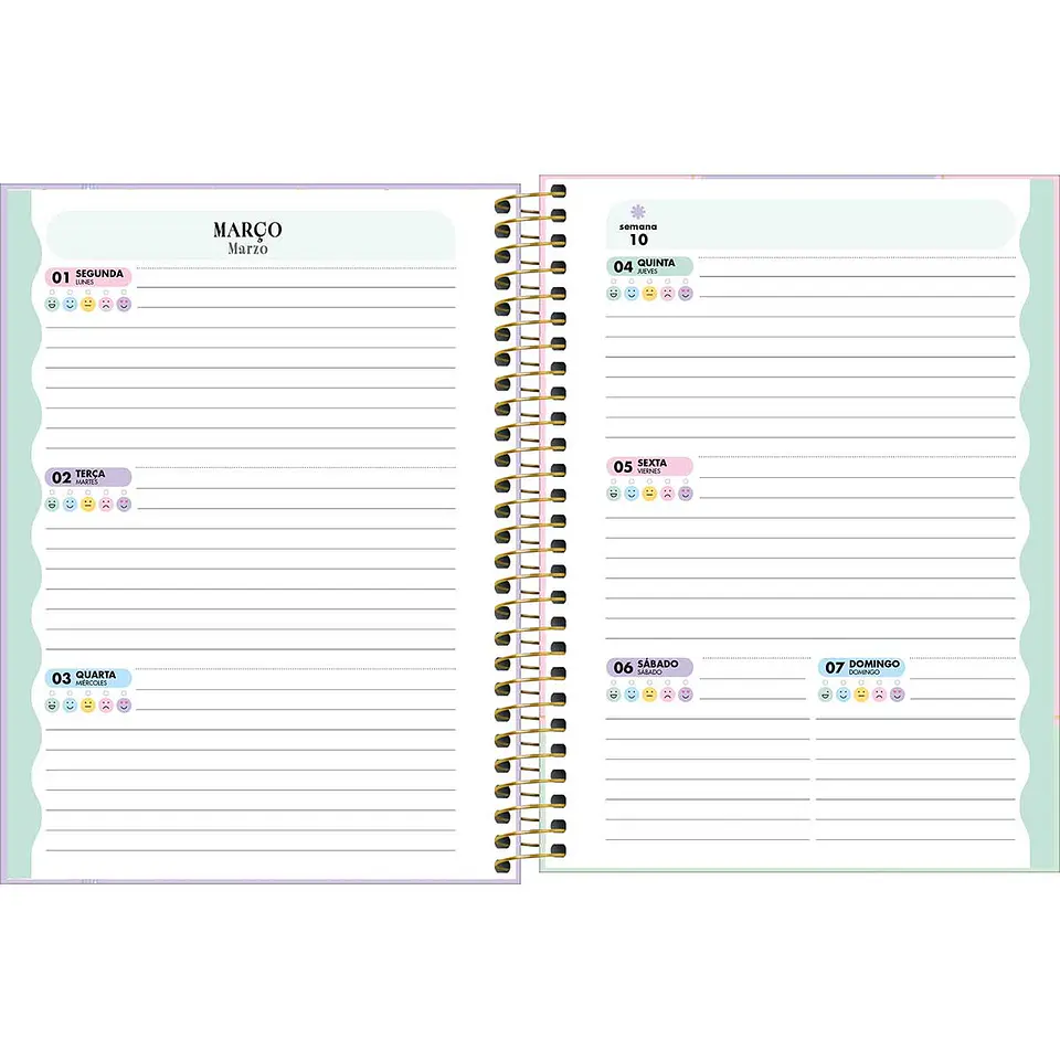 AGENDA / PLANNER 2027 HAPPY M7 - TILIBRA 17