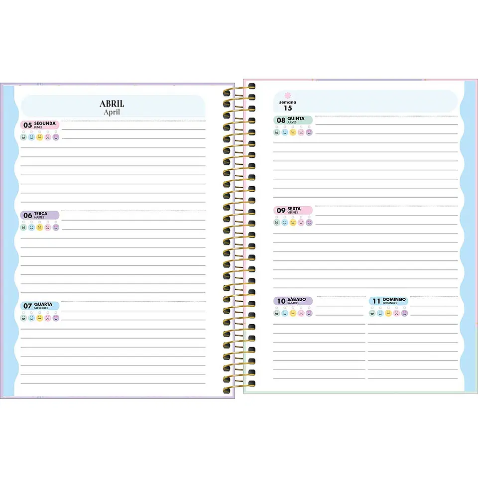 AGENDA / PLANNER 2027 HAPPY M7 - TILIBRA 19