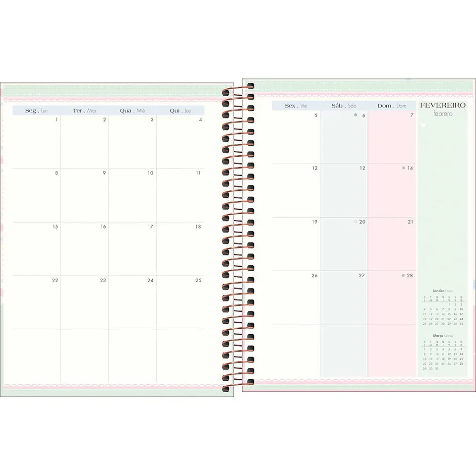 AGENDA / PLANNER 2027 SOHO M7 - TILIBRA 12