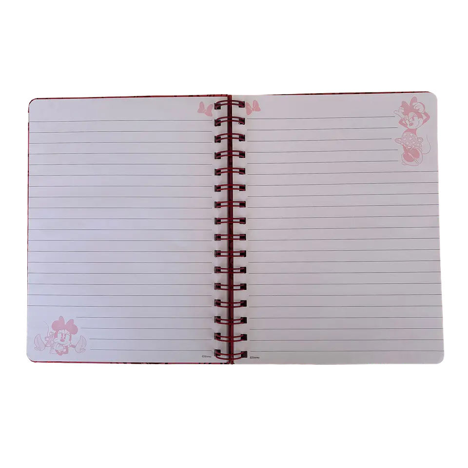 LIBRETA A5 MINNIE MOUSE ROSA - MOOVING 3