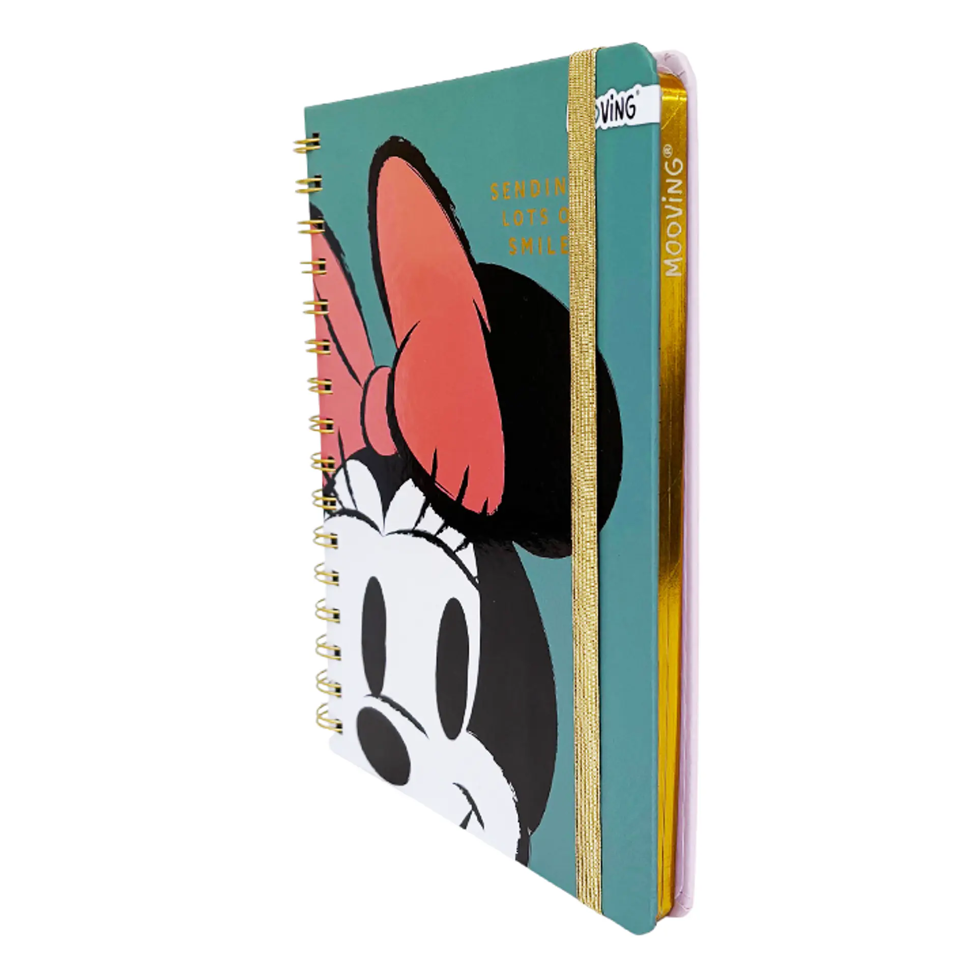 LIBRETA A5 MINNIE MOUSE VERDE - MOOVING 2