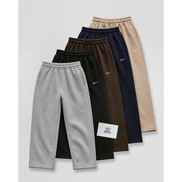 Pantalón de Buzo Recto Retro