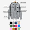 Hoodie Canguro Clásico Bordado