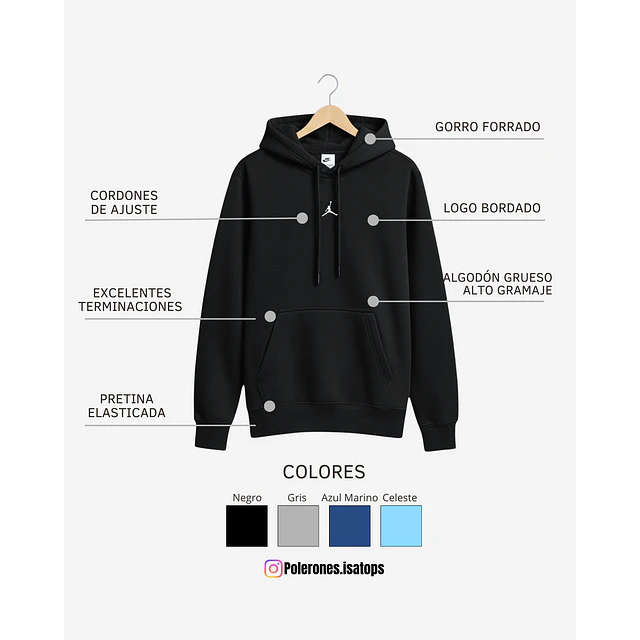 Hoodie Canguro J1 FOCUS 