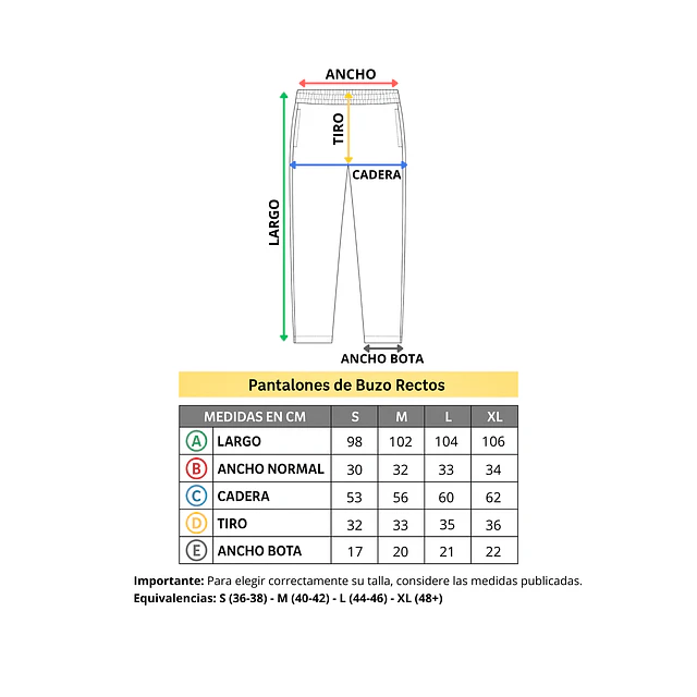 Pantalón de Buzo Recto J1