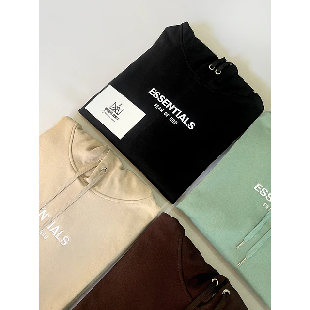 Hoodie Edits Essentials Bordado 