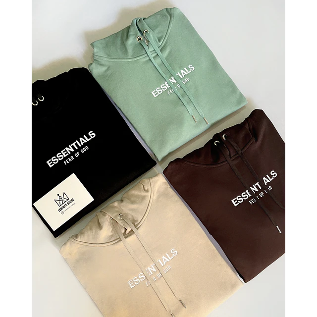 Hoodie Edits Essentials Bordado 