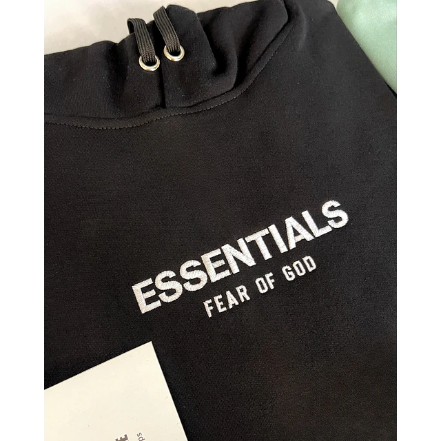 Hoodie Edits Essentials Bordado 