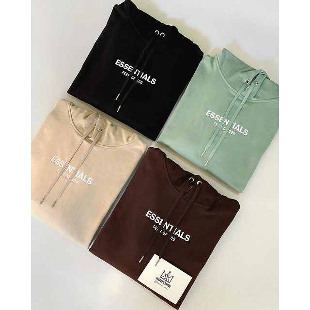 Hoodie Edits Essentials Bordado 