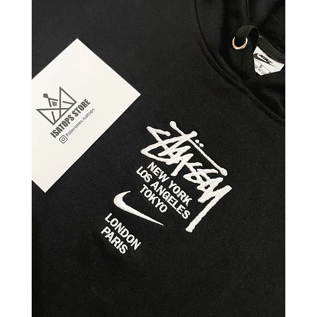 Hoodie Edits Stussy Bordado