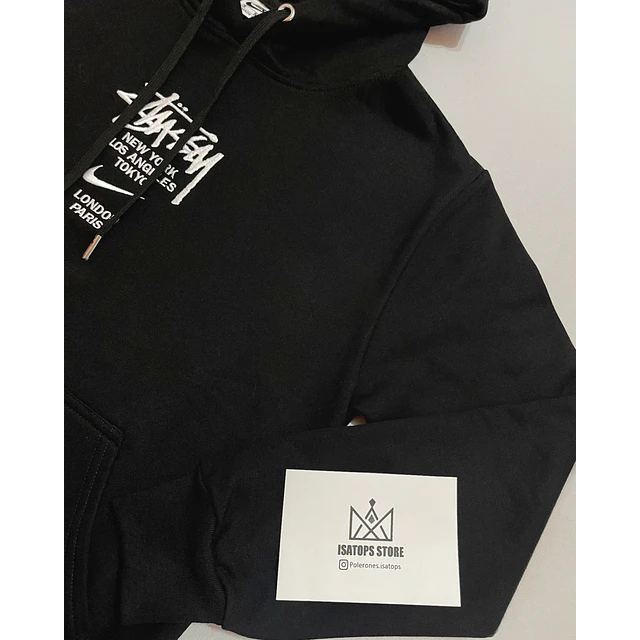 Hoodie Edits Stussy Bordado