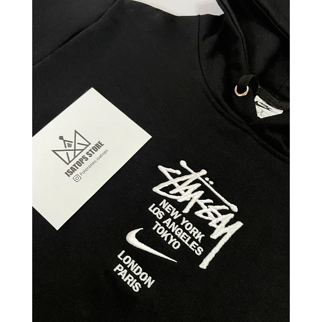 Hoodie Edits Stussy Bordado