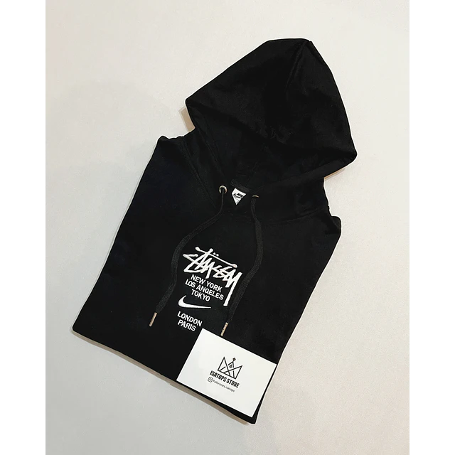 Hoodie Edits Stussy Bordado