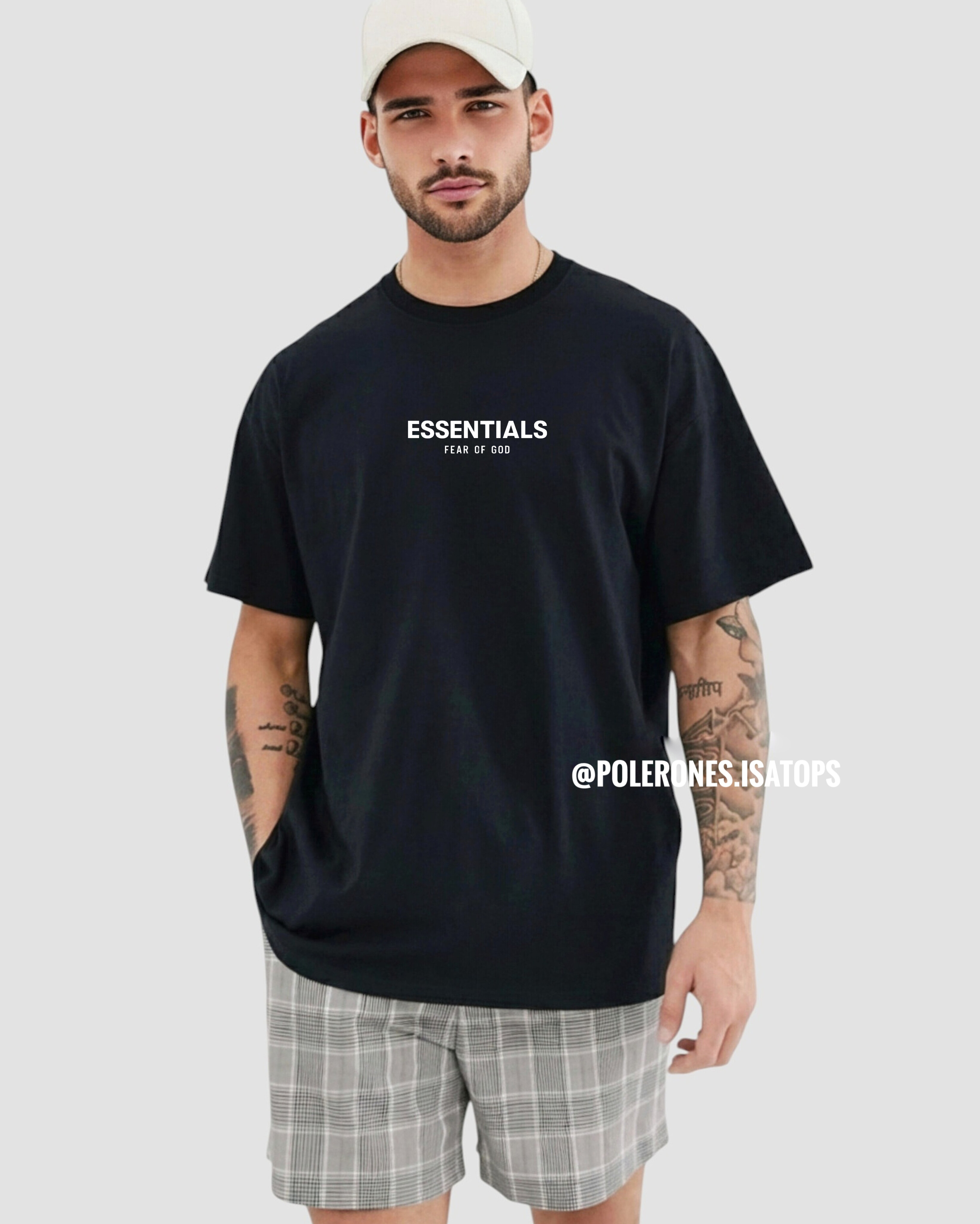 POLERAS OVERSIZE Edits Essentials Bordada