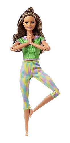 Juguete Yoga Muñeca Movimientos Divertidos Barbie Mtm- Movimientos