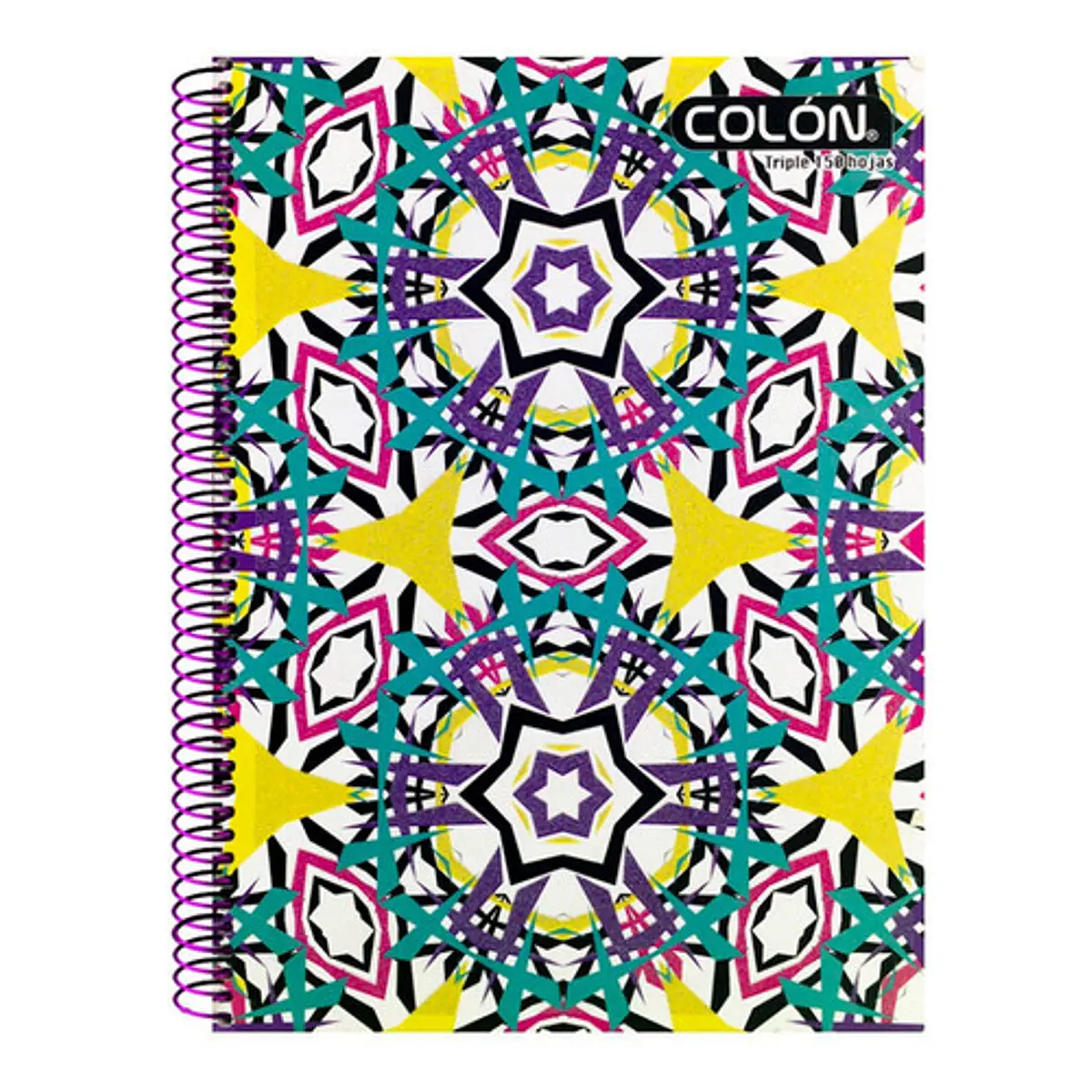 Cuaderno Especial Femenino Colon 150h Anillado Triple | ISA TOYS CHILE