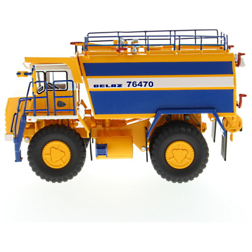 DIECAST MASTERS – BELAZ 7547 – Engin De Chantier 1/50, Jaune, Métal Et Plastique
