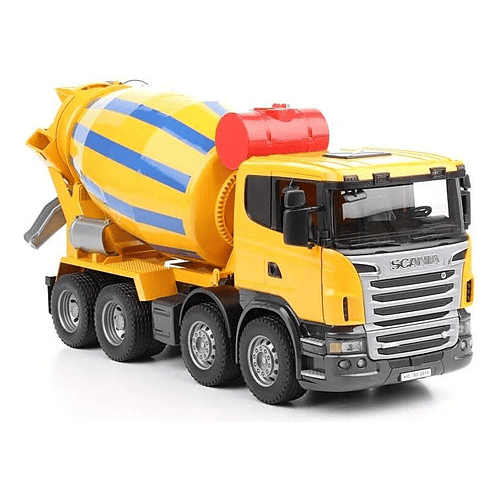 BRUDER CAMIÓN MEZCLADOR DE CEMENTO SCANIA R-SERIES 03554