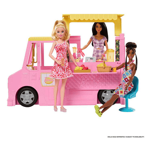 BARBIE CAMION DE LIMONADAS HPL71 MATTEL 