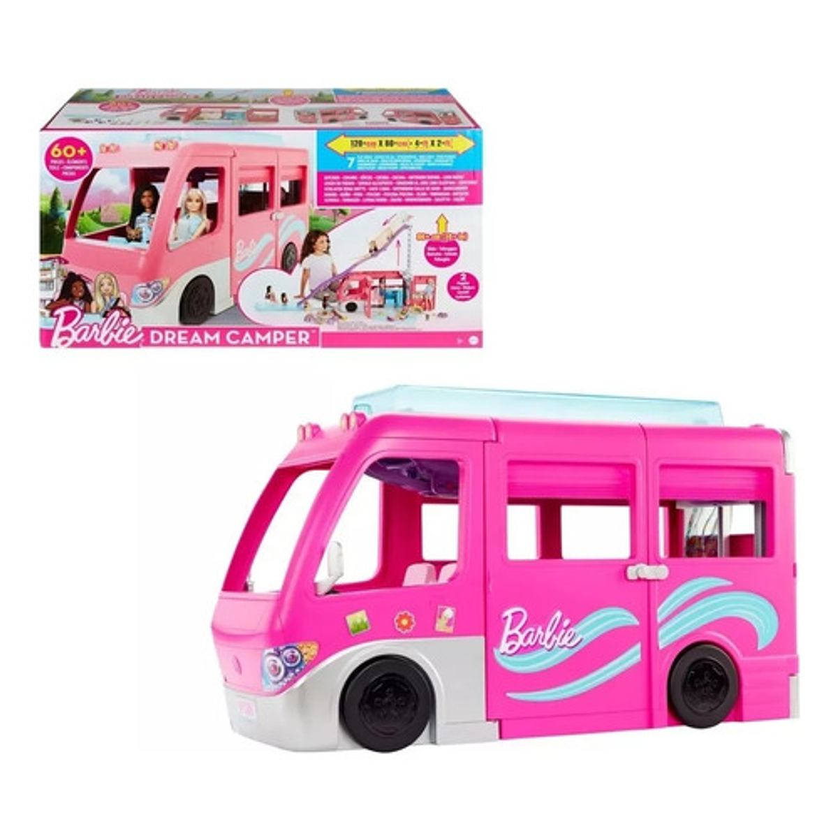 Barbie Estate Cámper De Los Sueños 60 Accesorios Dreamcamper ISA