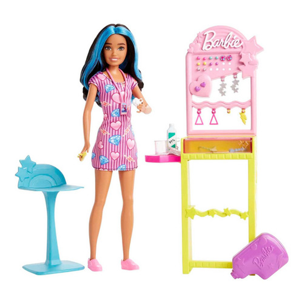 Barbie Set De Juego Skipper Perforadora De Orejas ISA TOYS CHILE