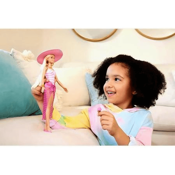 BARBIE LA PELÍCULA MODA DÍA DE PLAYA HPL72 MATTEL 7