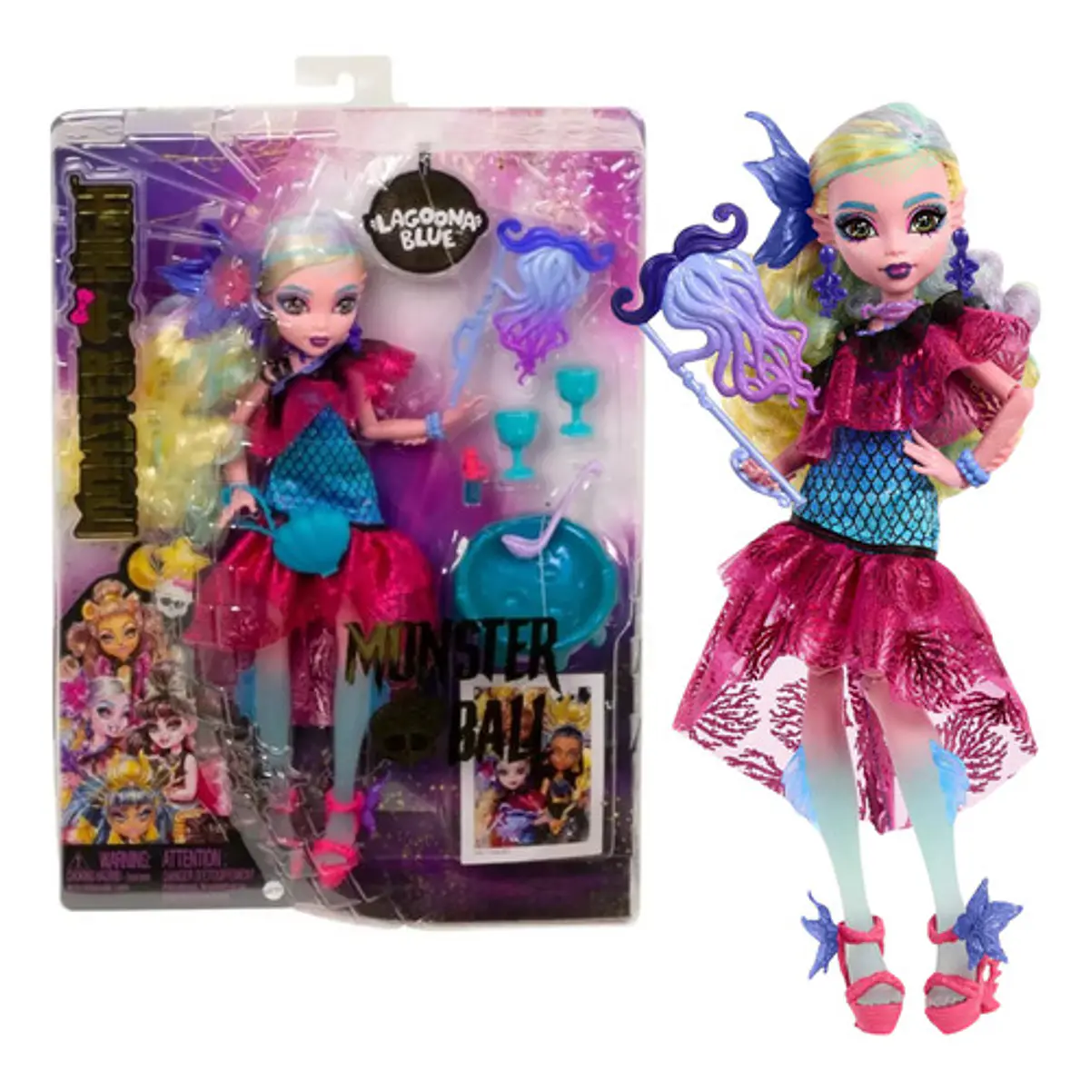 Monster High Monster Ball - Lagoona Blue - Irnav | ISA TOYS CHILE