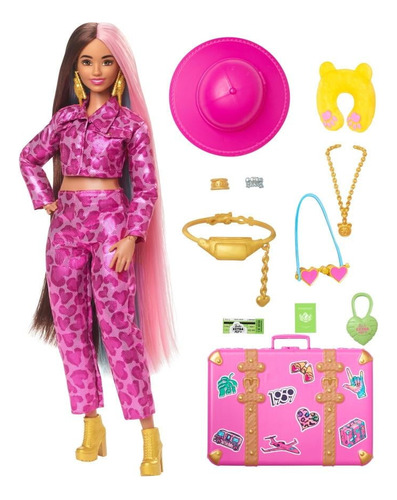 Muñeca Barbie Extra Fly Castaña Safari | ISA TOYS CHILE