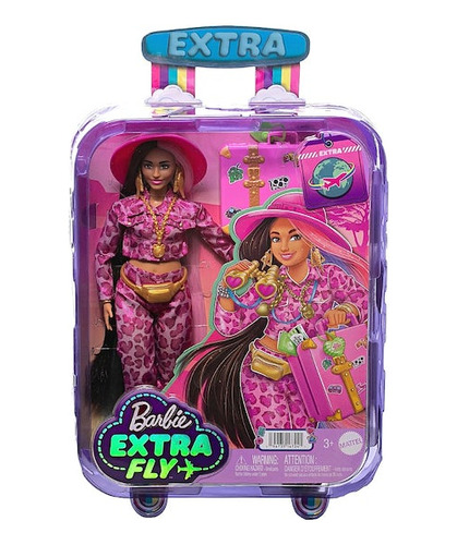 Muñeca Barbie Extra Fly Castaña Safari | ISA TOYS CHILE