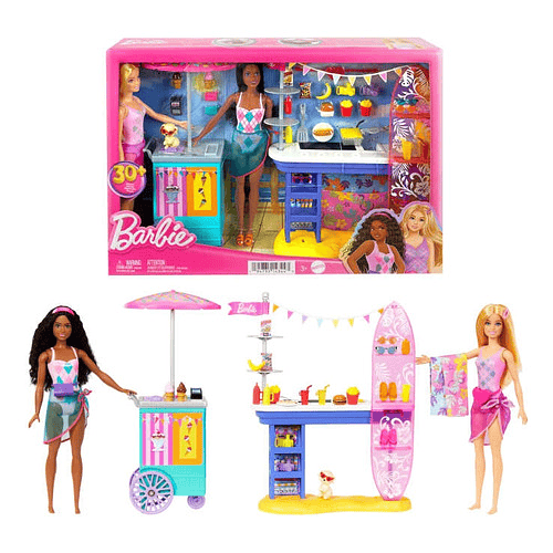  BARBIE PASEO EN LA PLAYA MATTEL HNK99