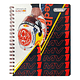 CUADERNO UNIVERSITARIO REDBULL RACING 7MM 100H TORRE PACK 10