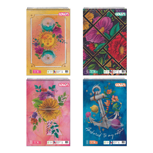 Croquera Colon Natura 80 Hojas 21x32 Unidad