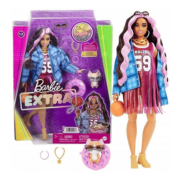 MUÑECA BARBIE  EXTRA MODELO 13 MATTEL ORIGINAL 1