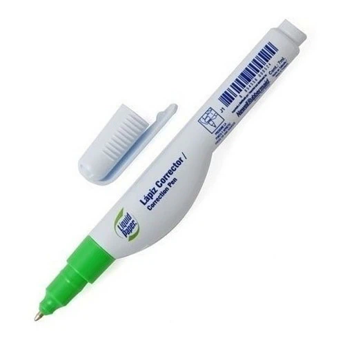 CORRECTOR LIQUID PAPER LÁPIZ PAPER MATE 7ML PUNTA FINA X 12