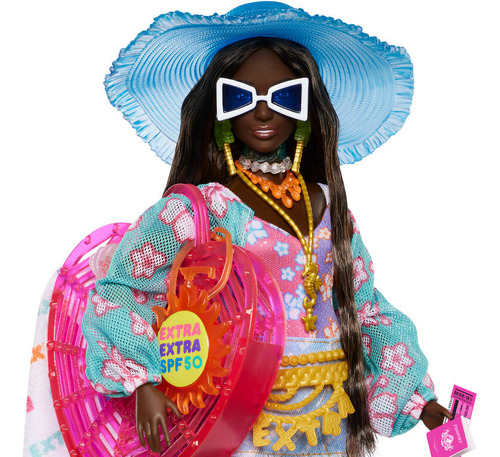 Barbie Extra Fly Muñeca Playa De Mattel Hpb14 | ISA TOYS CHILE