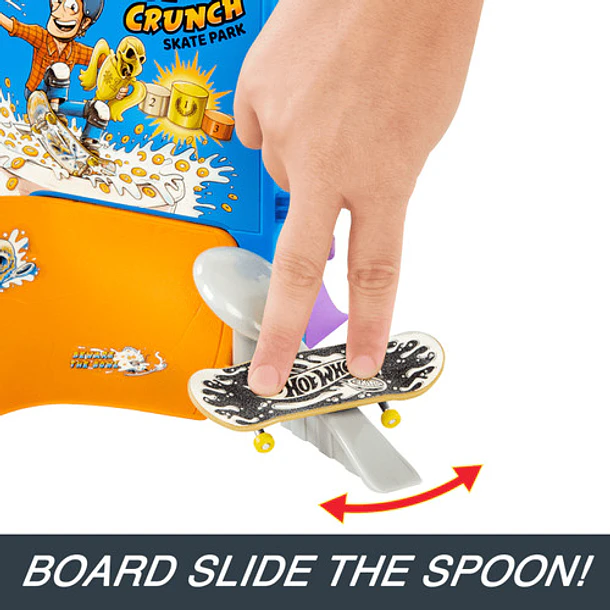HOT WHEELS SKATE TONY HAWK CEREAL SKATE BOWL 3