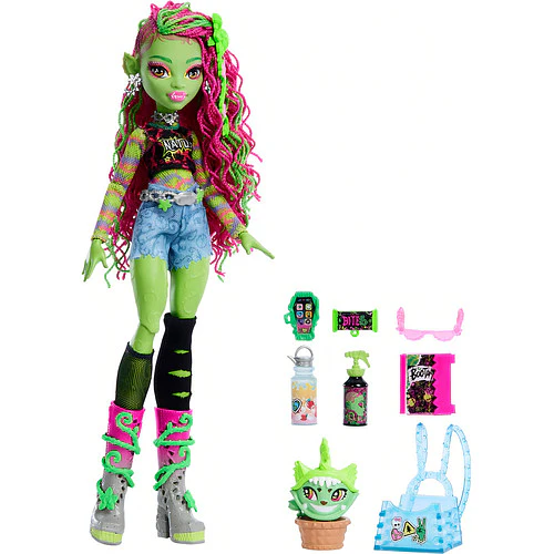 MONSTER HIGH VENUS MCFLYTRAP CON CHEWLIAN