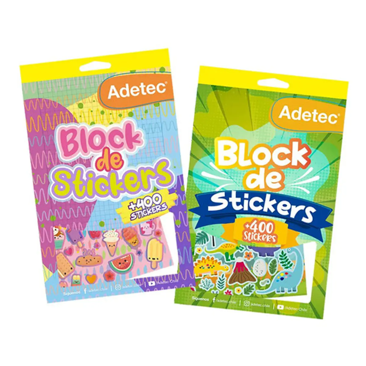 Block De Stickers Para Niño Niña Adetec | ISA TOYS CHILE