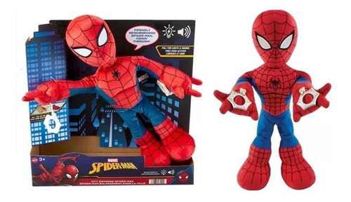Marvel Spiderman Interactivo Marvel: Spider-Man Medium Plush