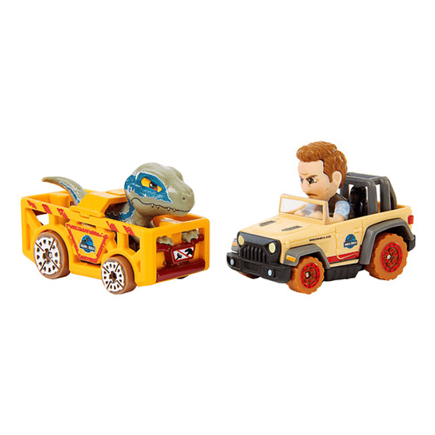 MATTEL HWV65 HOT WHEELS RACERVERSE PISTA JURASSIC WORLD 5