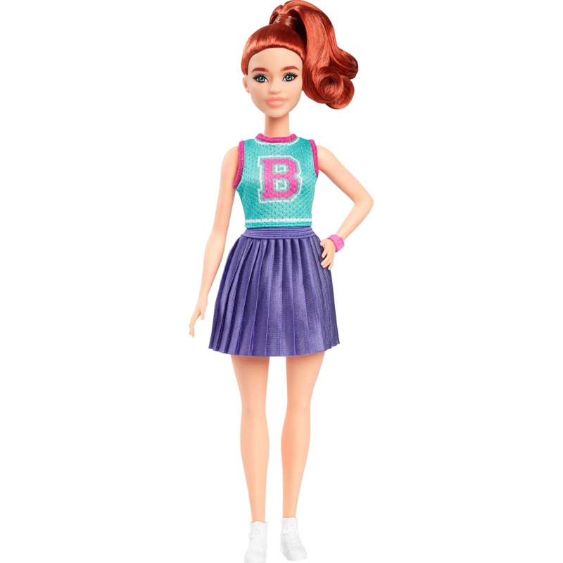 MUÑECA BARBIE FASHIONISTAS #232 CON CABELLO ROJO ISA TOYS CHILE
