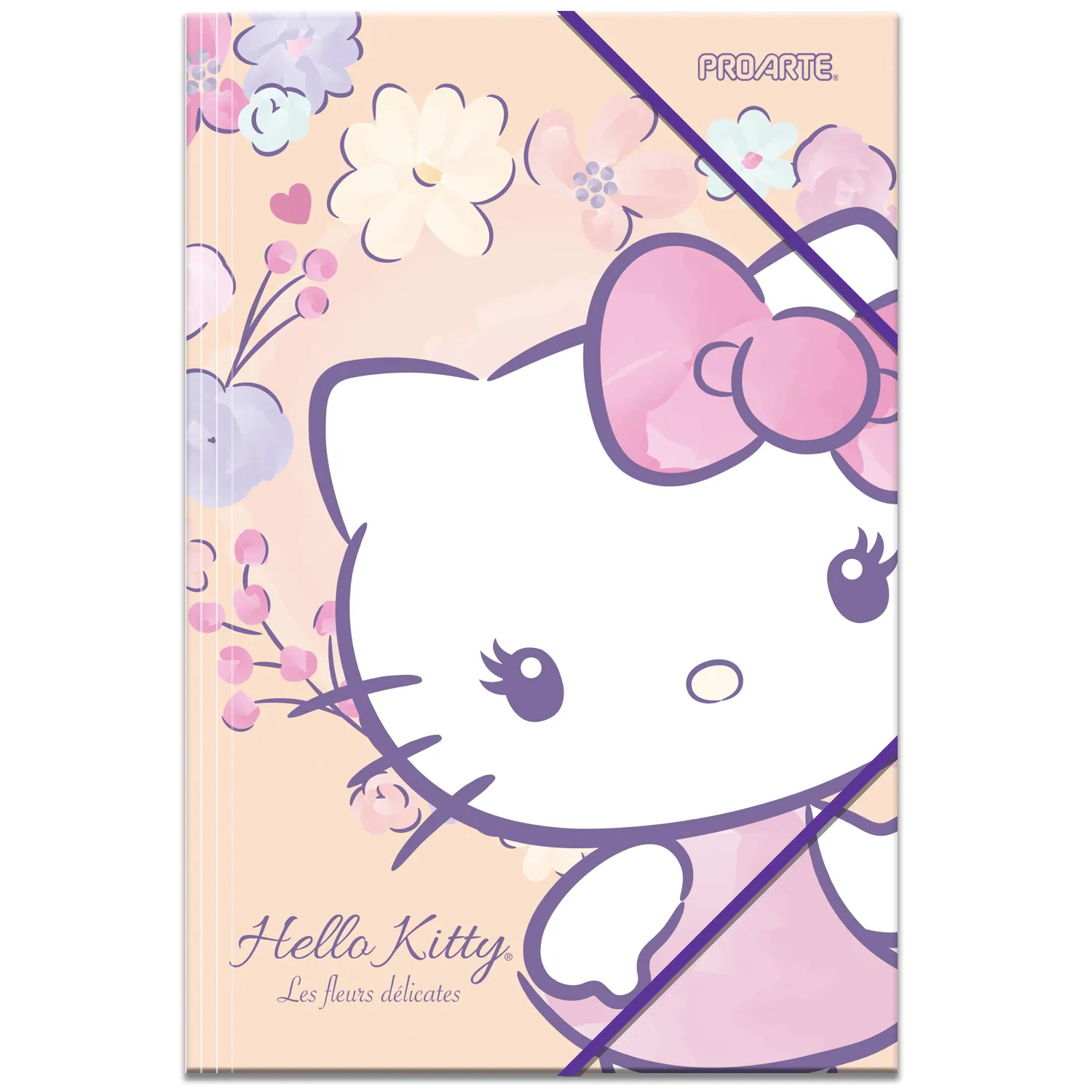 Carpeta Con Elástico Oficio Hello Kitty Proarte | ISA TOYS CHILE