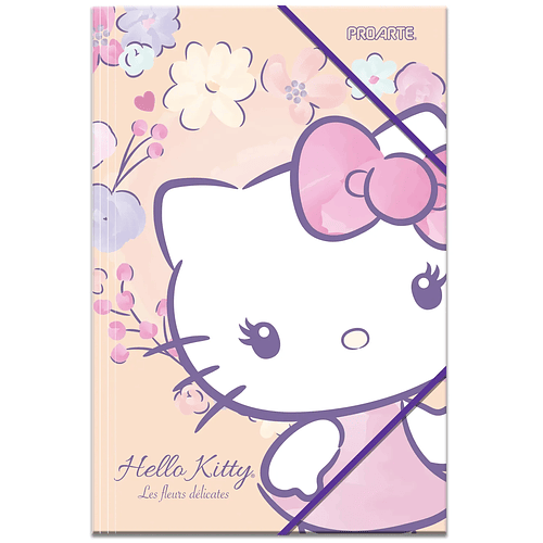CARPETA C/ ELÁSTICO OFICIO HELLO KITTY