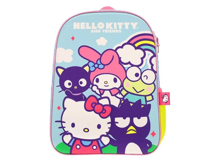MOCHILA HELLO KITTY Y SUS AMIGOS YADATEX | ISA TOYS CHILE