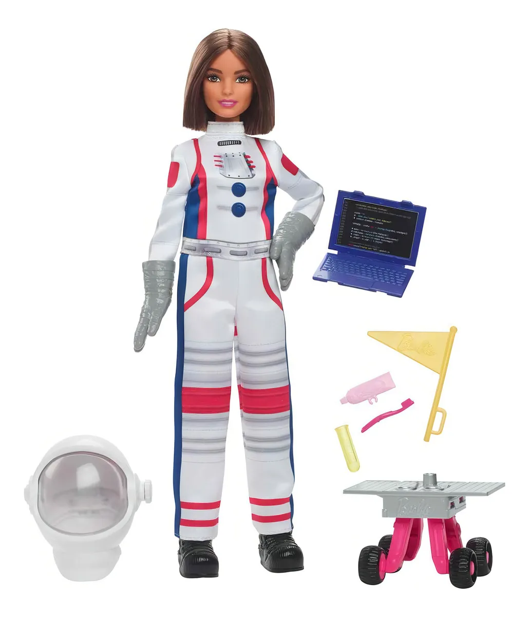 BARBIE PROFESIONES MUÑECA SET DE LUJO ASTRONAUTA