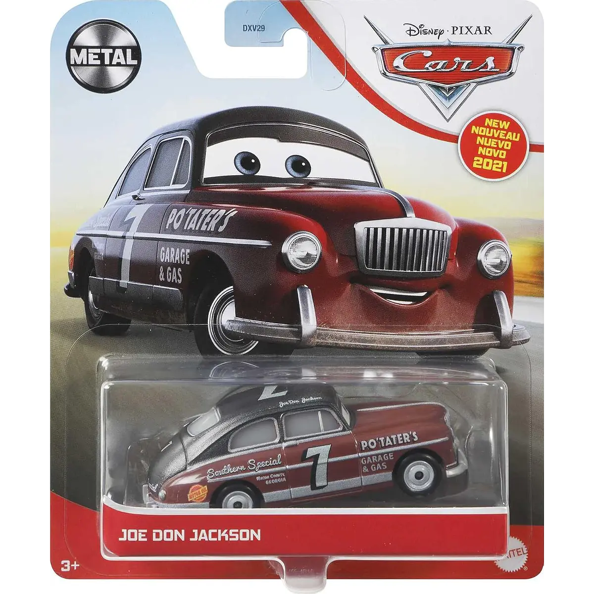 DISNEY PIXAR CARS JOE DON JACKSON MATTEL | ISA TOYS CHILE