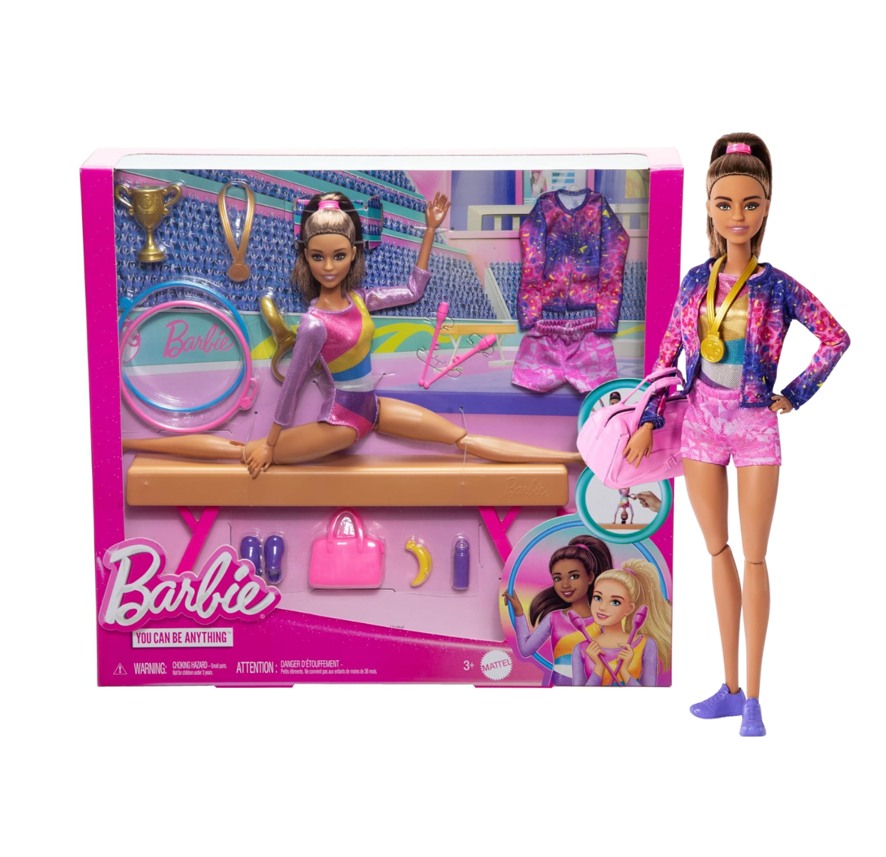 Gimnasia Juegos De Carreras De Barbie Set Gimnasta Barbie Careers