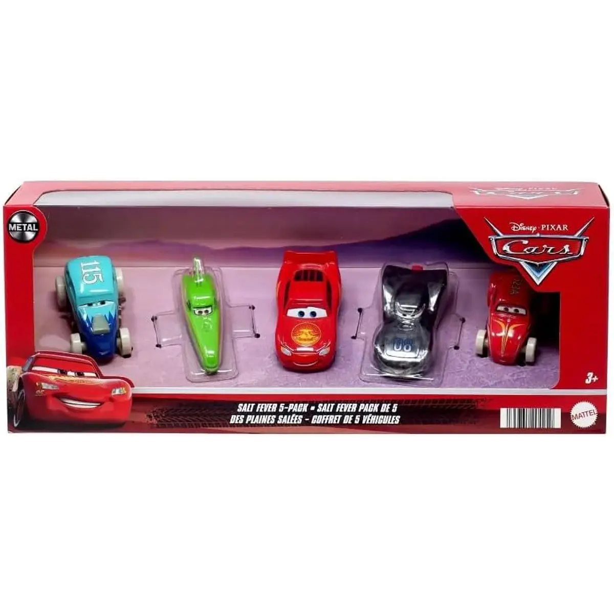 MATTEL CARS 3 SALT FEVER, NILE, ROAD TRIP, DATZ JAM Y ROYCE | ISA