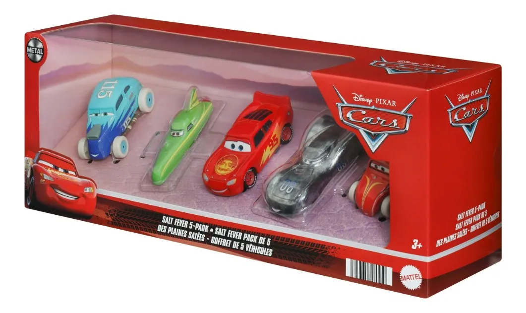 MATTEL CARS 3 SALT FEVER, NILE, ROAD TRIP, DATZ JAM Y ROYCE | ISA